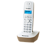 Panasonic KX-TG1611 RU-J, недорогой радиотелефон DECT (бежевый) с русским меню