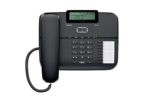 Gigaset DA710 RUS (черный) телефон с громкой связью и определителем номера