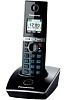 Panasonic KX-TG8051 RU-B, беспроводной DECT телефон (черный) с цветным экраном и резервным питанием