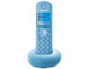 Panasonic KX-TGB210 RU-F, простой радиотелефон DECT (голубой) с русским меню