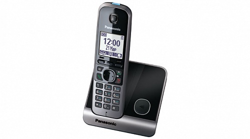 Panasonic KX-TG6711 RU-B, радиотелефон (черный) с резервным питанием 2.0