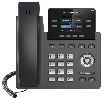 Grandstream GRP2612P IP телефон 2 SIP аккаунта, 4 линии