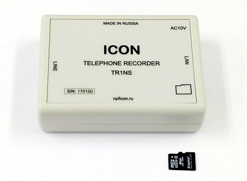 TR1NS 1-канальное сетевое устройство записи телефонных разговоров Icon