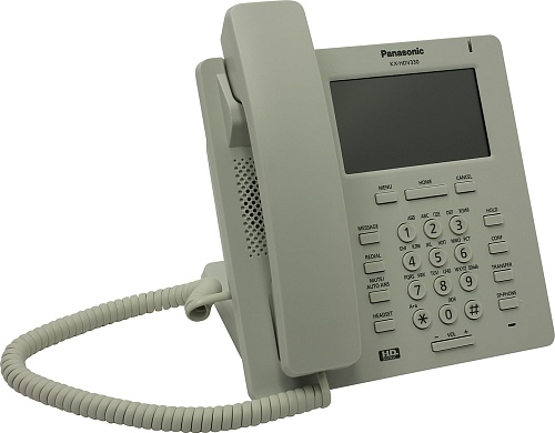 Panasonic KX-HDV330 RU SIP-телефон (белый) тачскрин, 12 линий, 24 кнопки, 2 гигабитных порта