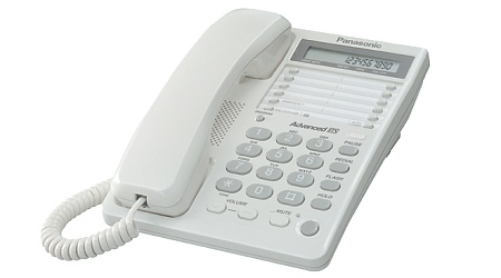 Panasonic KX-TS2362 телефон (белый) дисплей, память