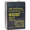 General Security GS 4.5-6 KL аккумулятор 6V 4.5Ah