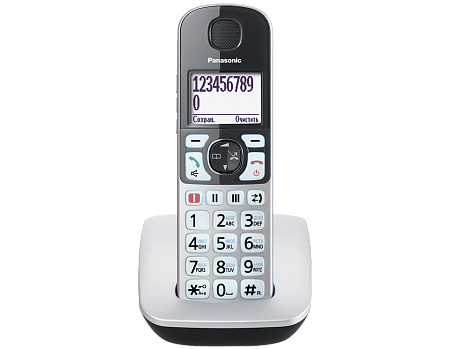 Panasonic KX-TGE510 радиотелефон для пожилых людей