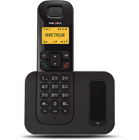 Texet TX-D6605A радиотелефон DECT, черный